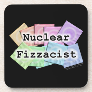 Atomarer Fizzacist Barkeeper Korkuntersetzer Untersetzer
