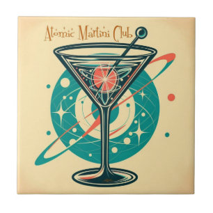 Atomarer Martini Club Fliese