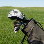 Atomarer Sternenexplosion Retro-Mitte des 20. Jahr Golf Headcover (In SItu)