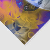 atomares abstraktes Gewebepapier Seidenpapier (Ausschnitt)