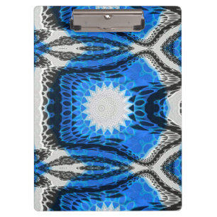 Atomares Blau Klemmbrett