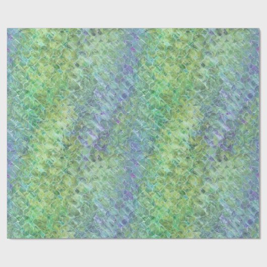 atomares Meerglas: Geschenkpapier (Flach)