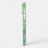 atomares Meerglas: Gewebepapier iPhone Hülle (Linke Seite)