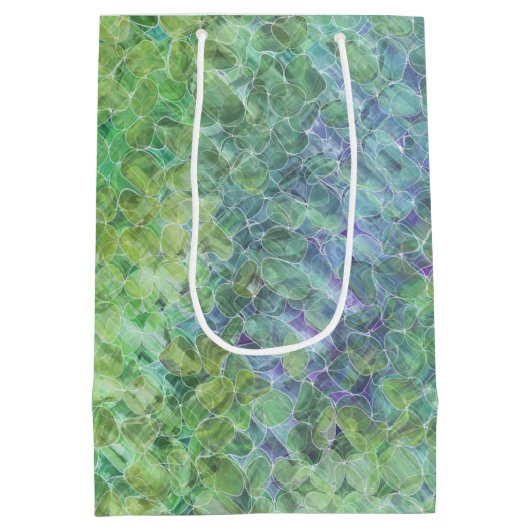 atomares Meerglas: Mittlere Geschenktüte (Rückseite)