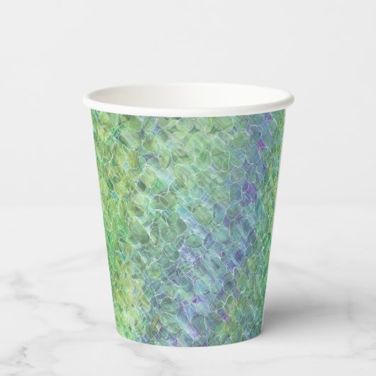 atomares Meerglas: Pappbecher (Rückseite)