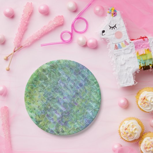 atomares Meerglas: Pappteller (Party)