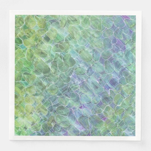 atomares Meerglas: Serviette (Vorderseite)