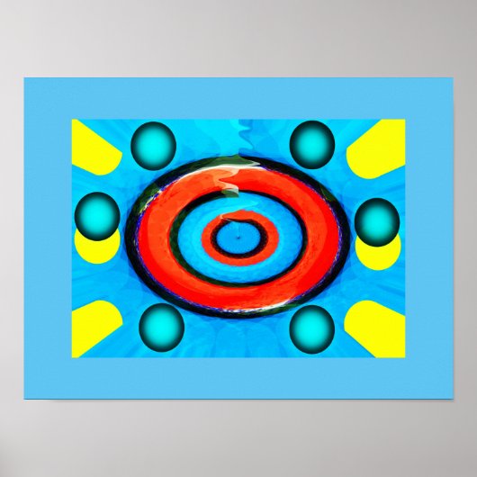 Atomares Ziel Poster (Vorne)
