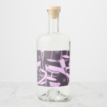 Atomarisches Retro-Martini-Cocktail-Muster aus den