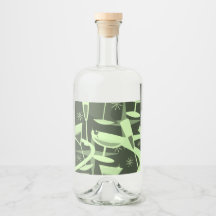 Atomarisches Retro-Martini-Cocktail-Muster aus den