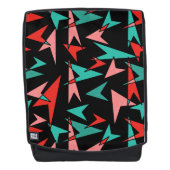 Atomarrows Black Aqua Orange Rucksack (Vorderseite)