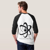 Atomauster Jersey T-Shirt (Schwarz voll)