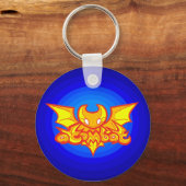 Atombat Logo v2 Schlüsselanhänger (Vorderseite)