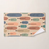 Atombäume Retro Badhandtuch Set (Handtuch)