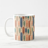 Atombäume Retro Kaffeetasse (Links)
