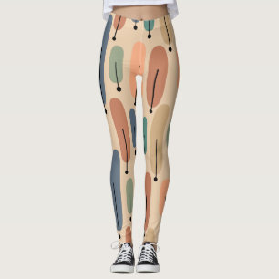 Atombäume Retro Leggings