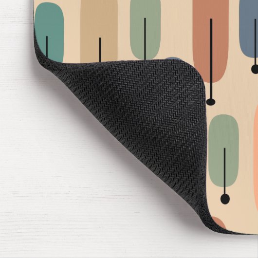 Atombäume Retro Mousepad (Ecke)