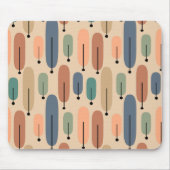 Atombäume Retro Mousepad (Vorne)