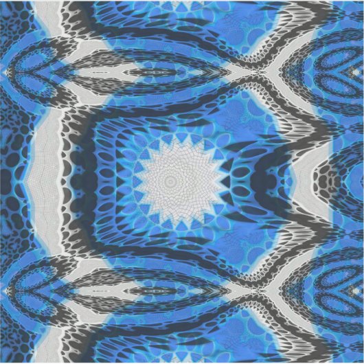 Atomblau Aufkleber (Vorderseite)