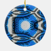 Atomblau Keramik Ornament (Hinten)