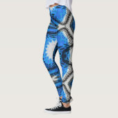 Atomblau Leggings (Links)