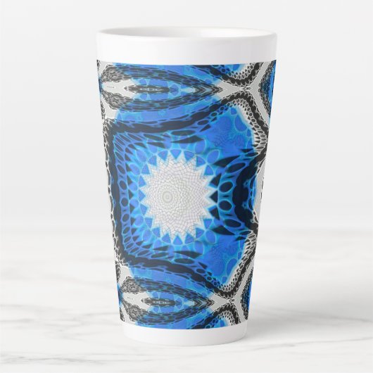 Atomblau Milchtasse (Vorderseite)