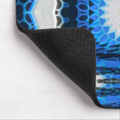 Atomblau Mousepad (Ecke)