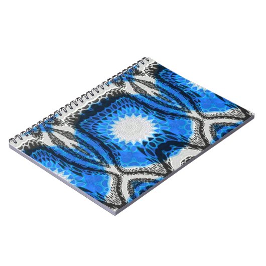 Atomblau Notizblock (Linke Seite)