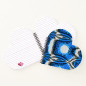 Atomblau Notizblock (Innenseite)