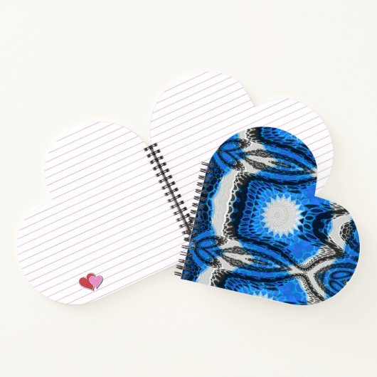 Atomblau Notizblock (Innenseite)