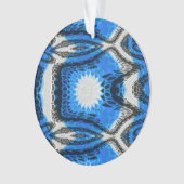 Atomblau Ornament (Vorderseite)