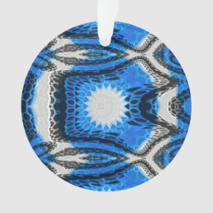 Atomblau Ornament