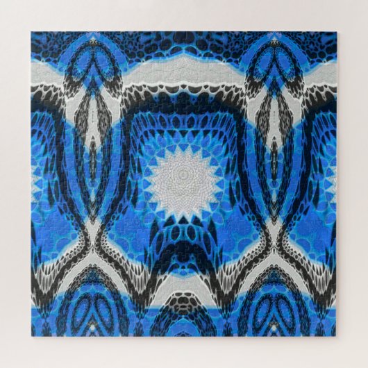 Atomblau Puzzle (Horizontal)