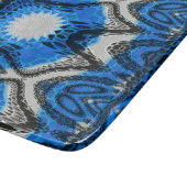 Atomblau Schneidebrett (Ecke)