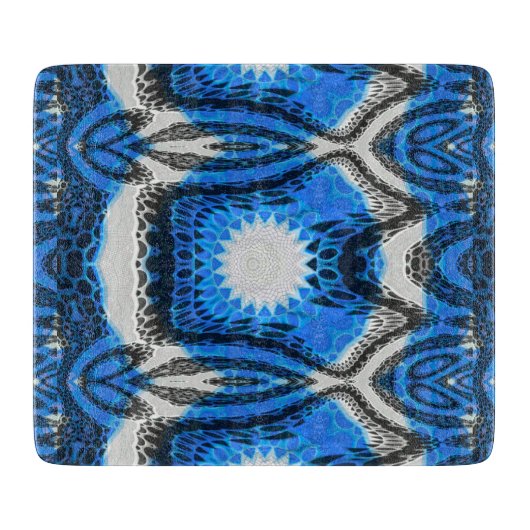 Atomblau Schneidebrett (Vorderseite)