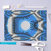 Atomblau Seidenpapier (Handwerk)