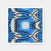 Atomblau Serviette (Vorderseite)