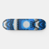 Atomblau Skateboard (Horizontal)