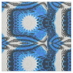 Atomblau Stoff