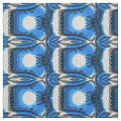 Atomblau Stoff (Muster)