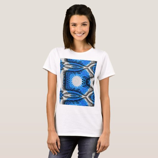 Atomblau T-Shirt (Vorne ganz)