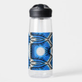 Atomblau Trinkflasche (Vorne)