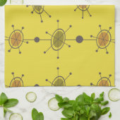 Atombomatatensatellite Geschirrtuch (Gefaltet)