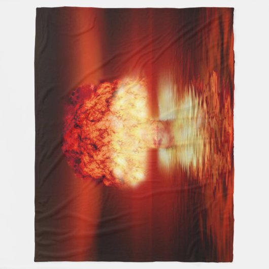 ATOMBOMB FLEECEDECKE (Vorderseite)