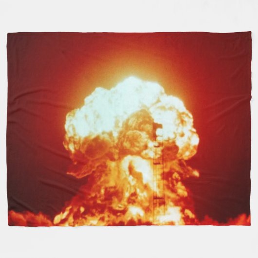 ATOMBOMB FLEECEDECKE (Vorderseite (Horizontal))