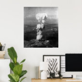 Atombombardierung von Hiroshima Poster (Heimbüro)