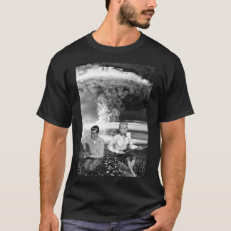 Atombombe Cloud T - Shirt Nuklear War Retro Vintag