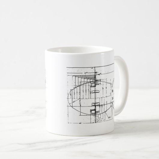 Atombombe Fat Man Kaffeetasse (VorderseiteRechts)