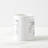 Atombombe Fat Man Kaffeetasse (Mittel)