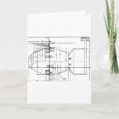 Atombombe Fat Man Karte (Vorderseite)